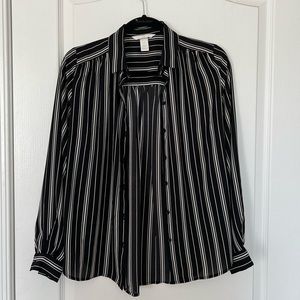 Small striped button-down from H&M for sale